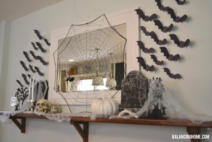 Halloween "Mantle" from Balancing Home