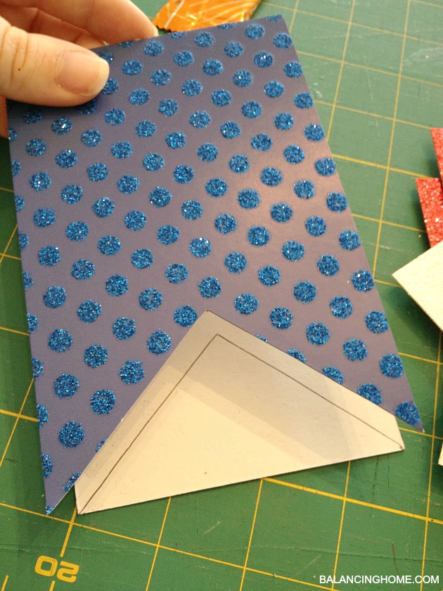 How to make paper pennant bunting