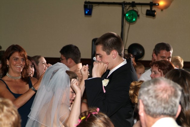 Busting a move at my wedding