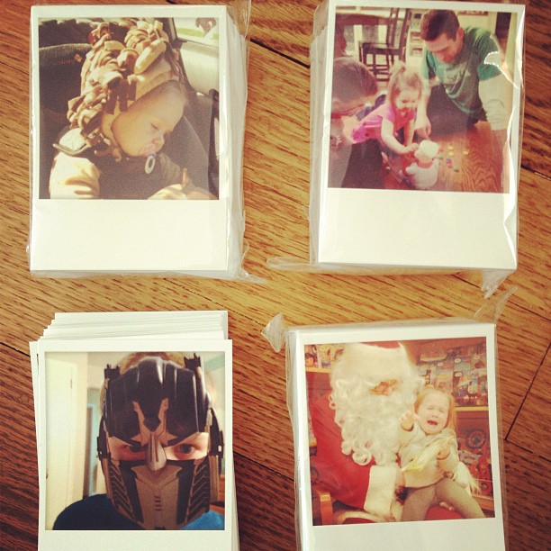 Instagram photos in 3x4 for Project Life