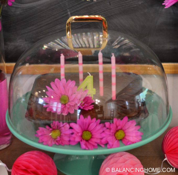 girl-pink-flower-pancake-breakfast-birthday-party-2