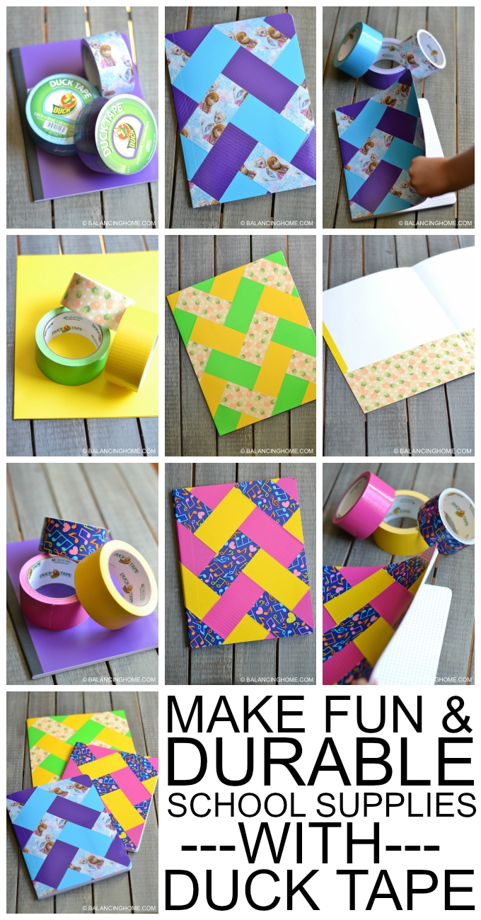Make fun and durable school supplies with Duck Tape