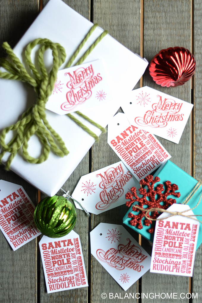 Gift Tags Anyone? - Balancing Home