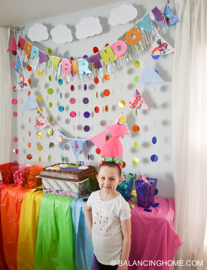 Trolls Birthday Party Ideas for a Simple Trolls Themed Party