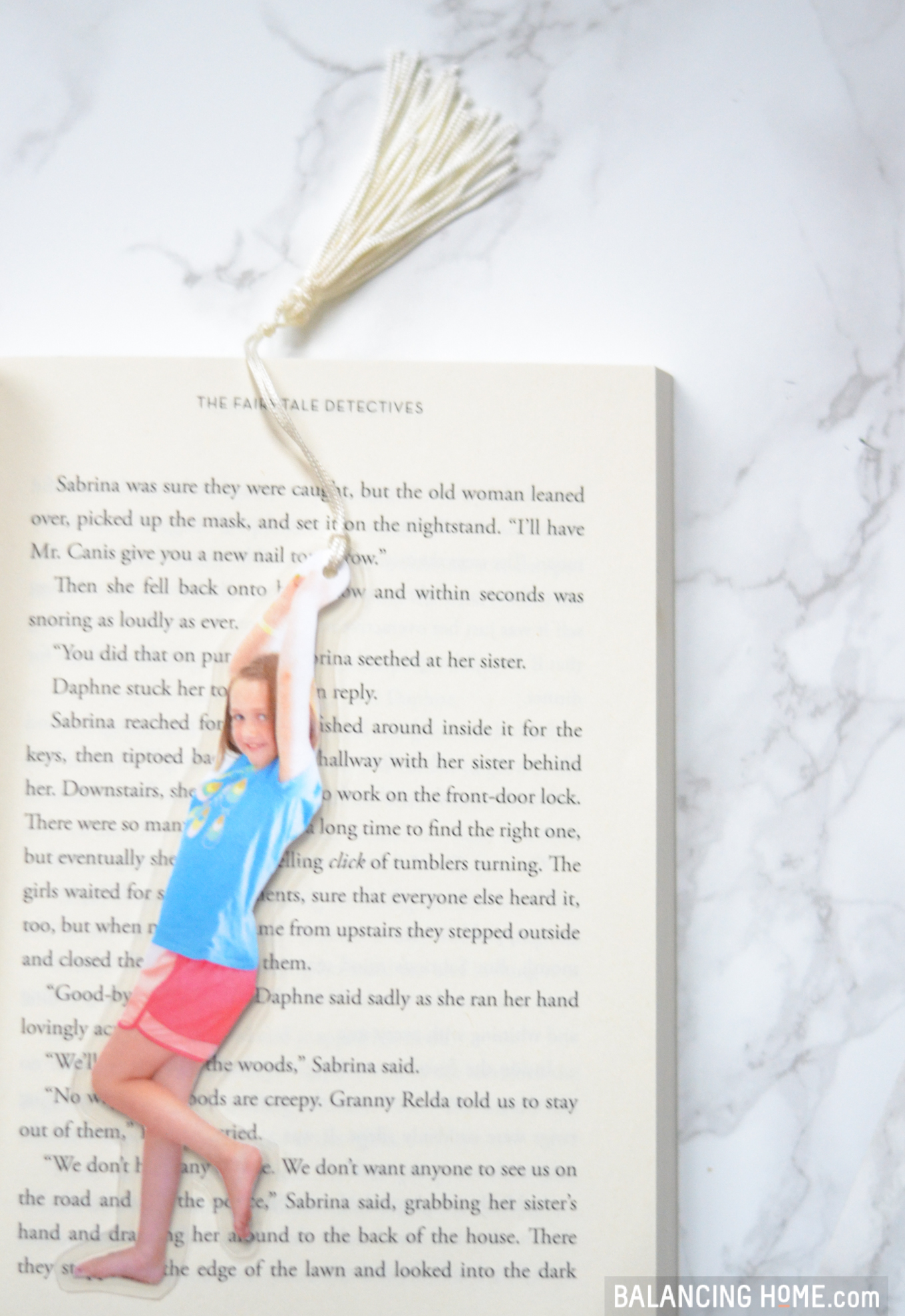 DIY Bookmarks: Easy Kid Craft -Photo Gift- Balancing Home